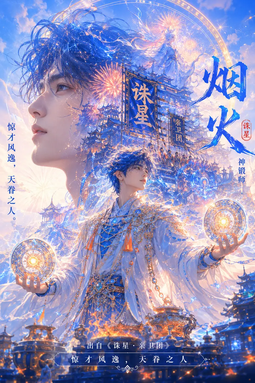 诛星丨烟火设计海报